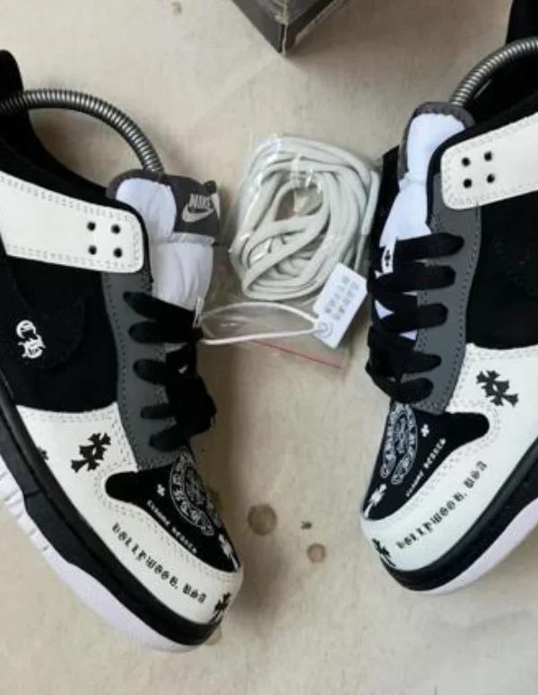 Nike Dunk Low – Chrome Hearts Custom