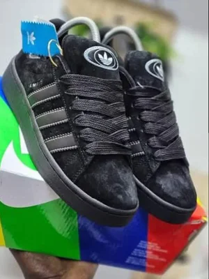 Adidas Campus (Black Suede)