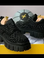 Fendi Monogram Platform Derby